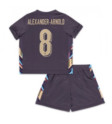 England Alexander-Arnold #8 Udebanesæt Børn EM 2024 Kort ærmer (+ korte bukser)